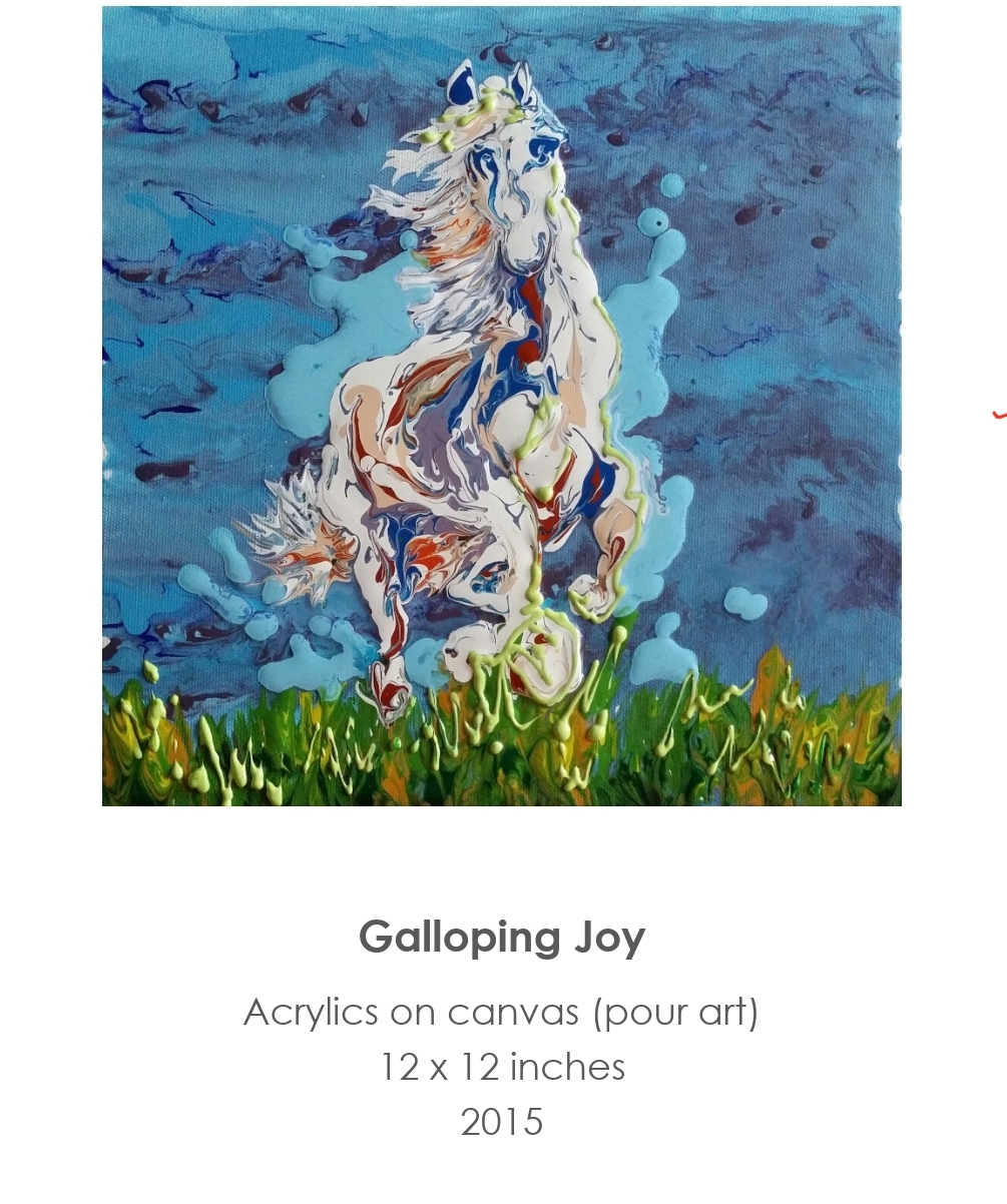 galloping-joy-pour-art-post